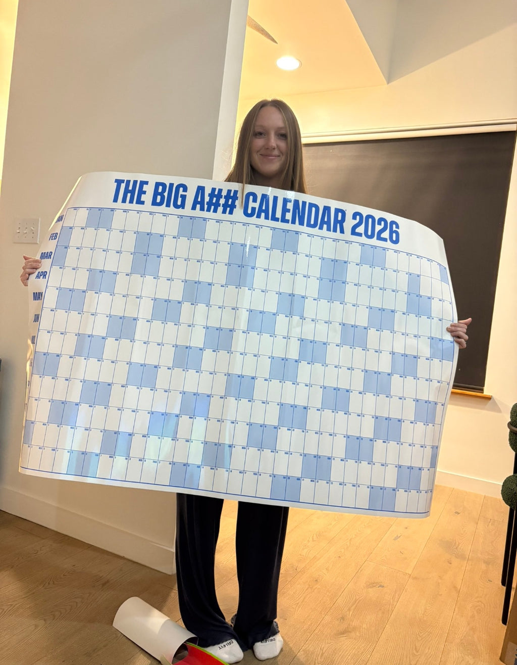Giant Dry-Erase Year Planner (2026)
